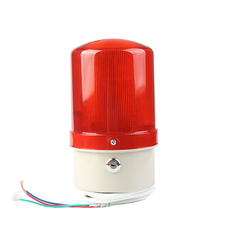 奈邦 旋转声光报警器 n-1101j 24v 红色 常亮