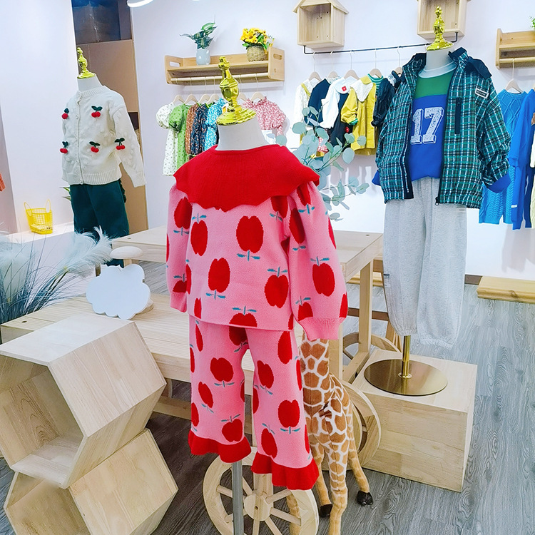 网红品牌熙熙布衣 洛一童装春上衣裤子裙子打包走份批发 直播货源