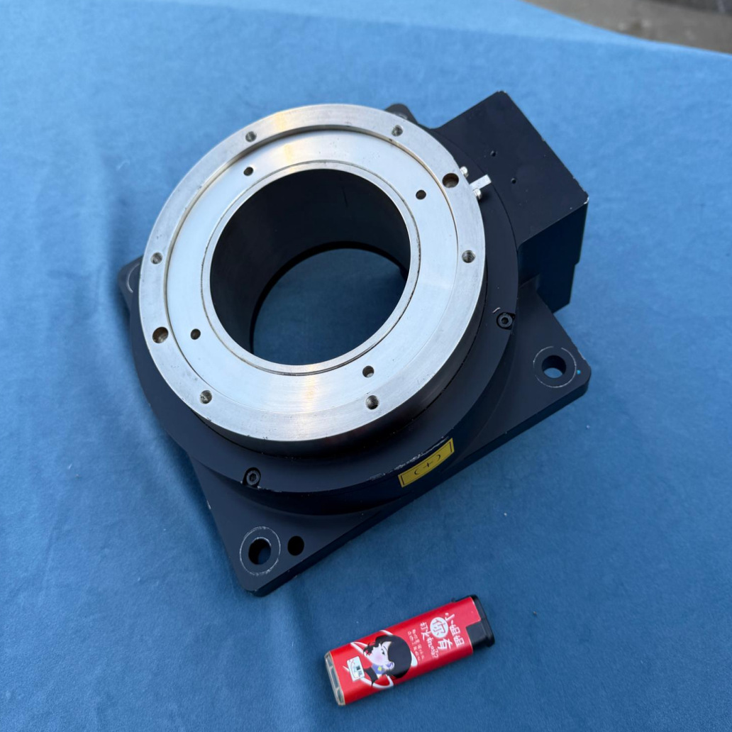 中空旋转平台减速机中控伺服工作台200分度回转盘重载转台