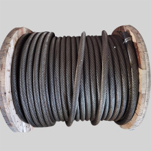 旋挖机扁钢丝绳多层股防旋转耐磨损打桩平滑旋挖钢丝绳批发