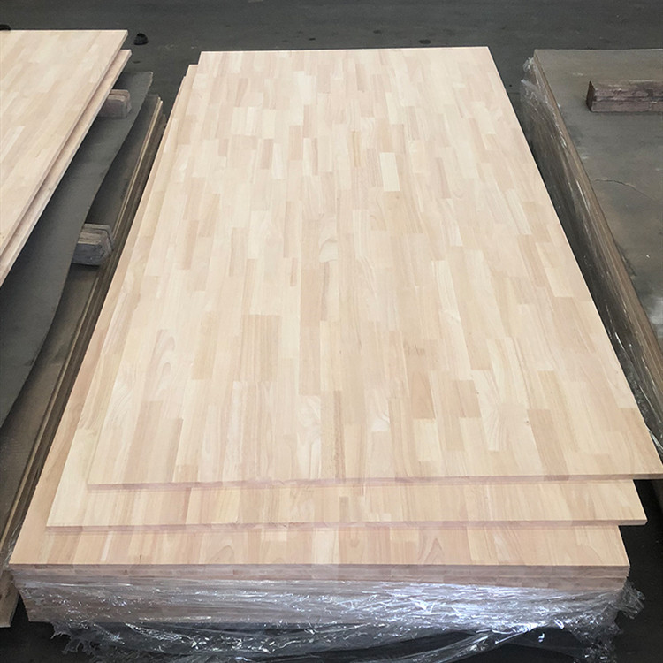 双面装饰板接插板材橡胶木指接板材料实木床切割环保柜体格栅木料