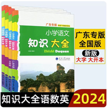 【广东专版+全国版】2024版  经纶学典 小学语文数学英语知识大全