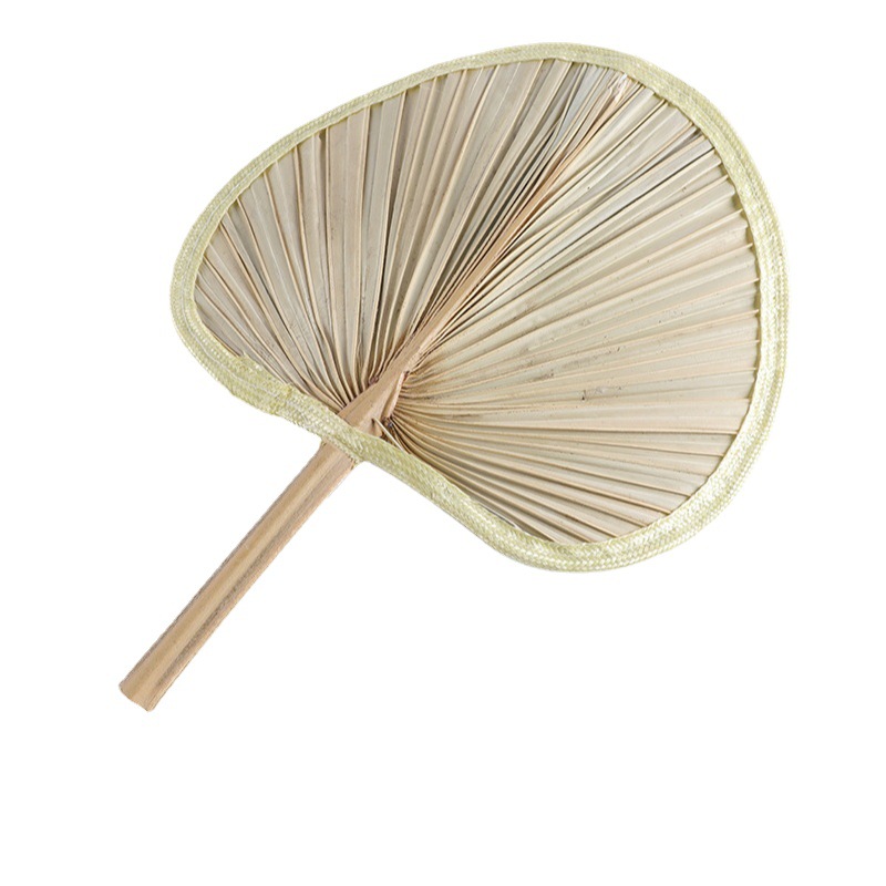 Factory 2022 Old-Fashioned Summer Palm-Leaf Fan Cattail Leaf Fan Palm-Leaf Fan Fan Jigong Fan Children Mosquito Repellent Fan Wholesale