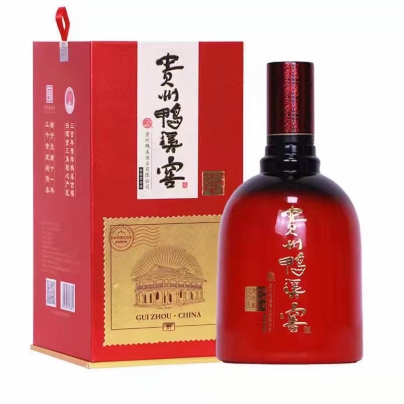 贵州多彩鸭溪窖 52度浓香型白酒500ml*6瓶整箱装-阿里巴巴