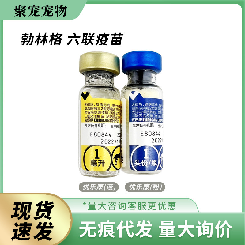 代发勃林格殷格翰优乐康六联疫苗宠物犬用免疫6联狗狗疫苗狗用