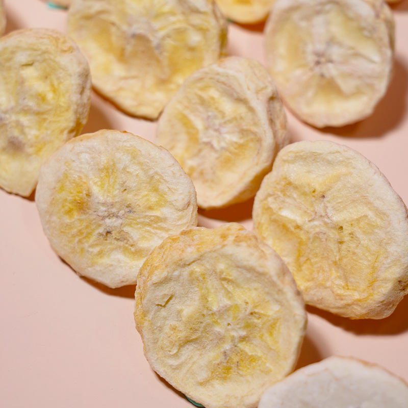 冻干香蕉片冻干水果香蕉脆片休闲零食烘焙原料散货大货批发