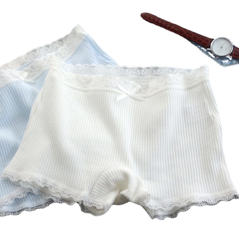 内裤少女平角中学生初中生女生四角纯欲15岁学生大女童女蕾丝