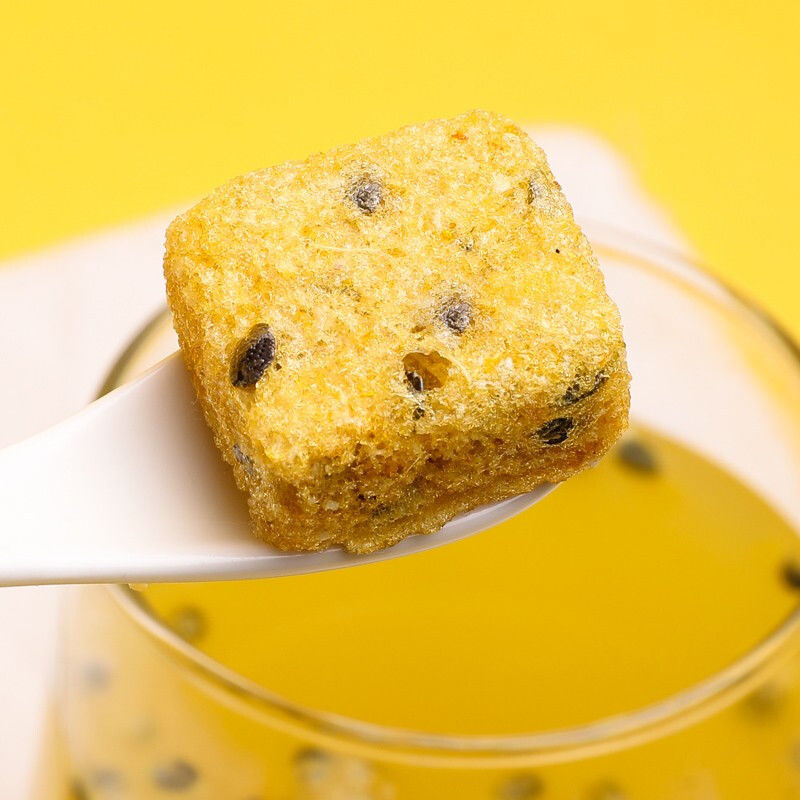 50g*4袋包邮 冻干百香果块泡水百干百香果茶水果茶纯鲜果汁果肉