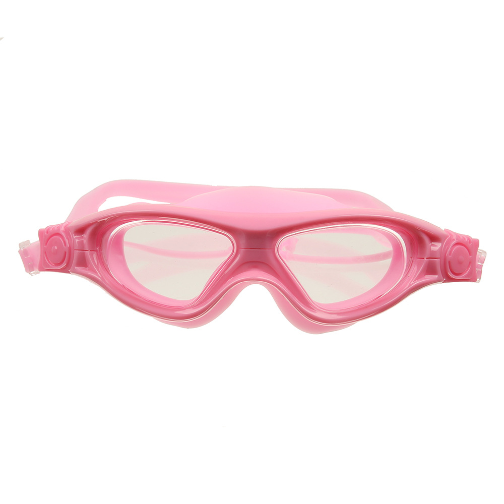 Hot Sale Large Frame Children's Swimming Goggles Girls Boys Students Waterproof Anti-Fog Hd Transparent Eye Protection Swimming Glasses