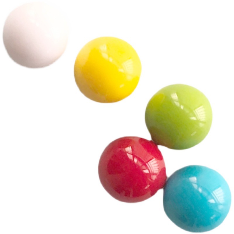 塑料实心小球1.5厘米2厘米2.5厘米 单颗装补充装 可搭配颜色数量