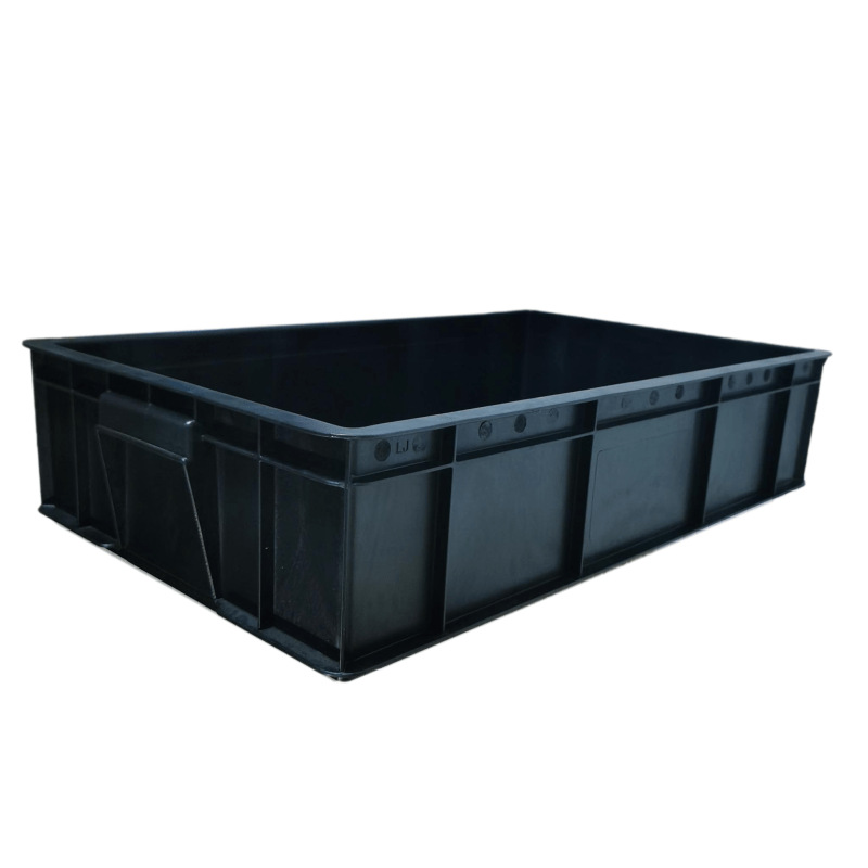 in Stock Wholesale Anti-Static Pp Plastic Case Multi-Specification Square Plastic Frame Black Anti-Static Plastic