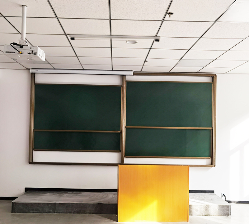 升降黑板 大学教室大教室黑板 书写板 上下推拉黑板绿板 大规格