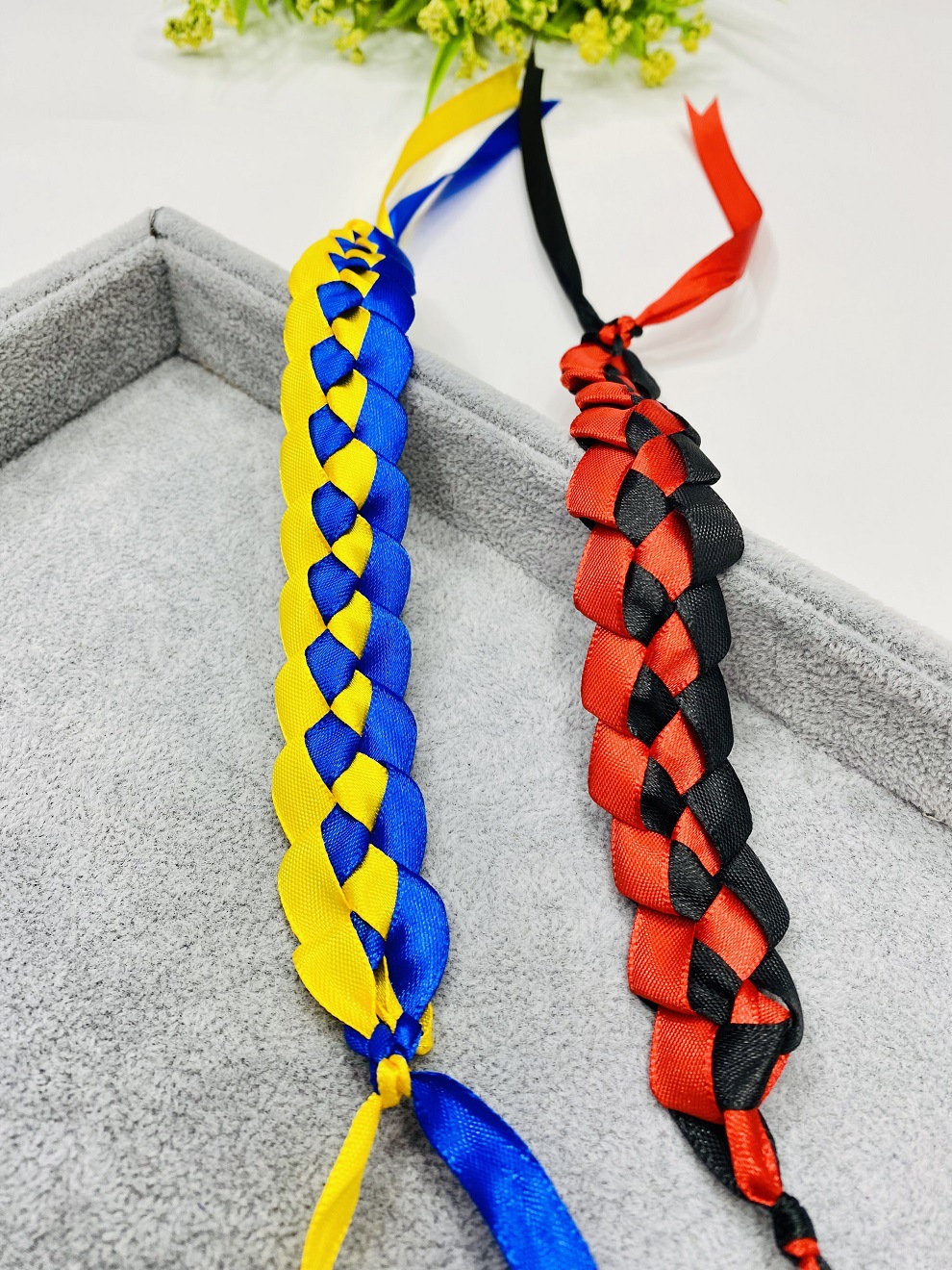 World Cup Flag Colors Hand-Woven Ribbon Carrying Strap Satin Ribbon Webbing Exhibition Activities Support Fans to Enter the Wrist