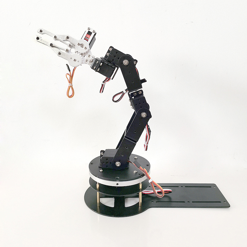 机械手臂配件6自由度机械臂舵机云台支架六自由度平台6轴机器人