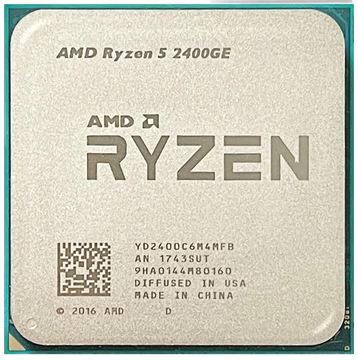 amd锐龙 r5-2400ge r5-3400ge r5-4650g 4/8ct 3.2ghz 3.3ghz 3.