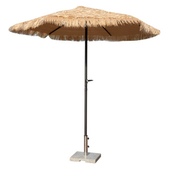 仿真稻草伞道具伞沙滩伞餐桌伞酒店海滩户外遮阳伞茅草伞户外防晒