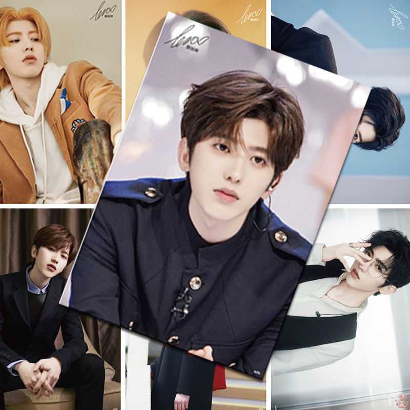 蔡徐坤海报高清偶像练习生成员墙纸范丞丞黄明昊明信片房间墙纸