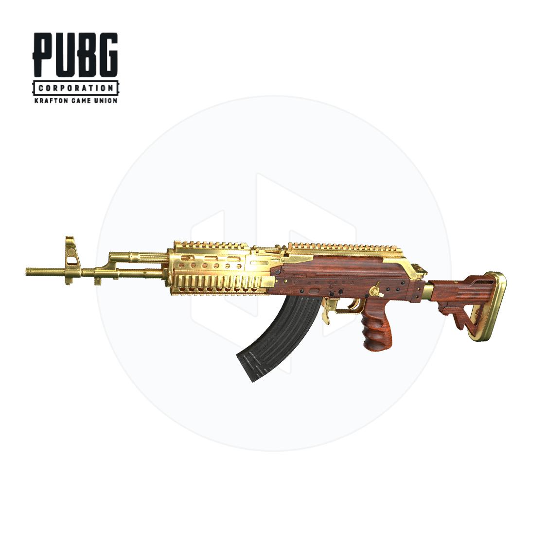 lypubg绝地求生枪皮肤镀金berylm762镀银猛男武器吃鸡cdk兑换