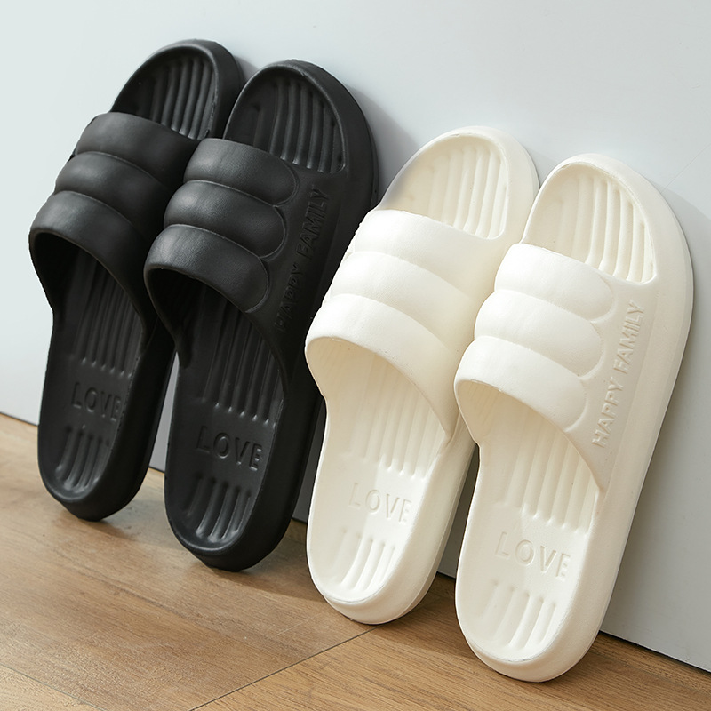 Summer Home Non-Slip Men and Women Indoor Bath Bathroom EVA Foam Slippers Soft Bottom Couple Home Sandals