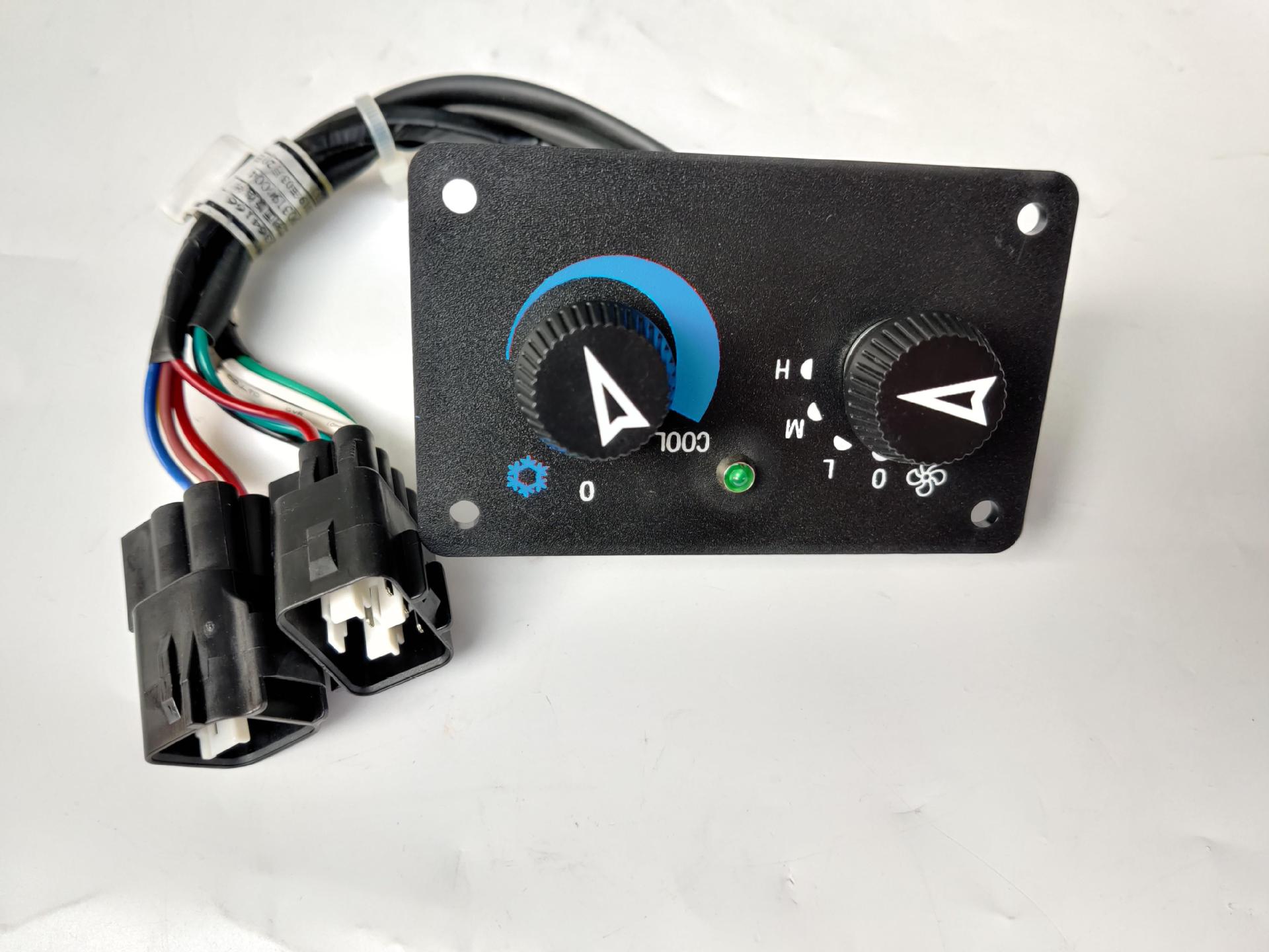 山工装载机配件大全 665d 652d 650d 660d铲车空调面板开关控制器