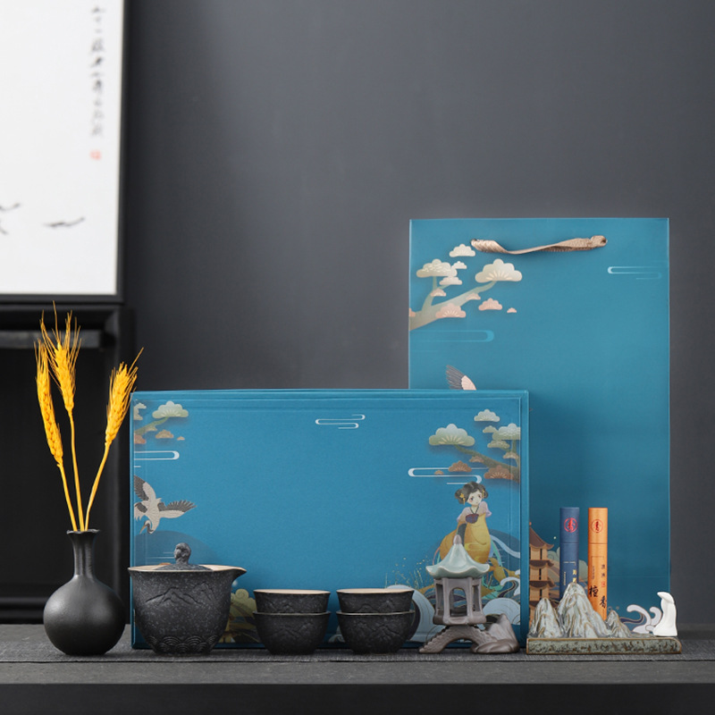 故宫文创国潮商务伴手礼中秋国庆公司送客户礼物礼盒套装实用礼品