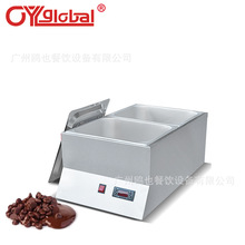 双缸商用巧克力热熔机朱古力隔水电热保温恒温融化锅熔炉机