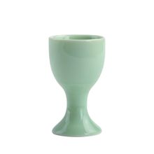 祭祀用的小酒盅青瓷白酒杯10-15烈酒高脚杯杯陶瓷酒杯传统酒杯