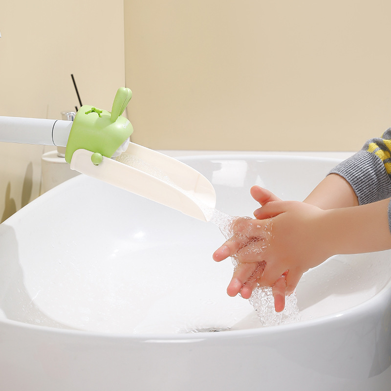 Hand Washing Toilet Children's Water Purifier Silicone Cute Faucet Sprinkler Strict Selection Baby Hand Washing Splash-Proof Artifact