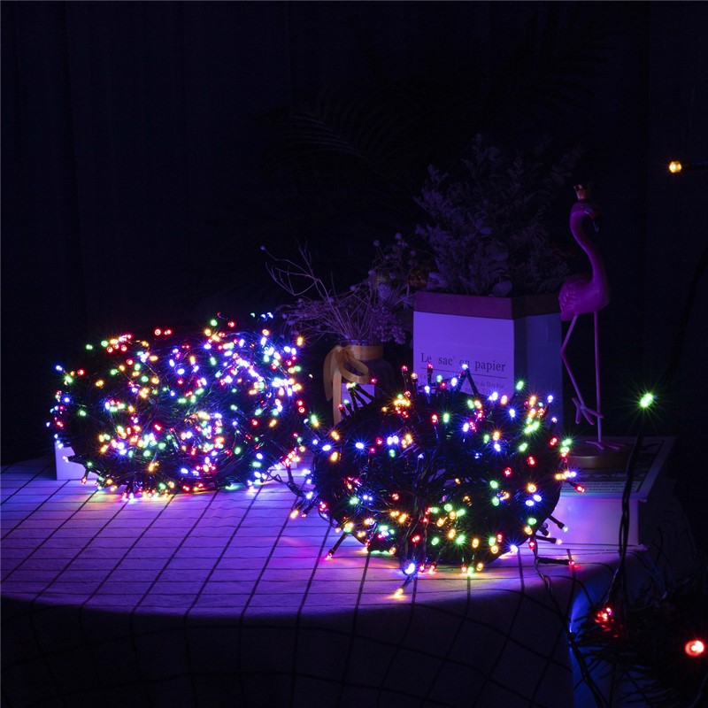 LED Solar String Lights Christmas Lights Holiday Lights Outdoor Camping Ambience Light Wedding Decoration Lights Star Lights Colored Lights