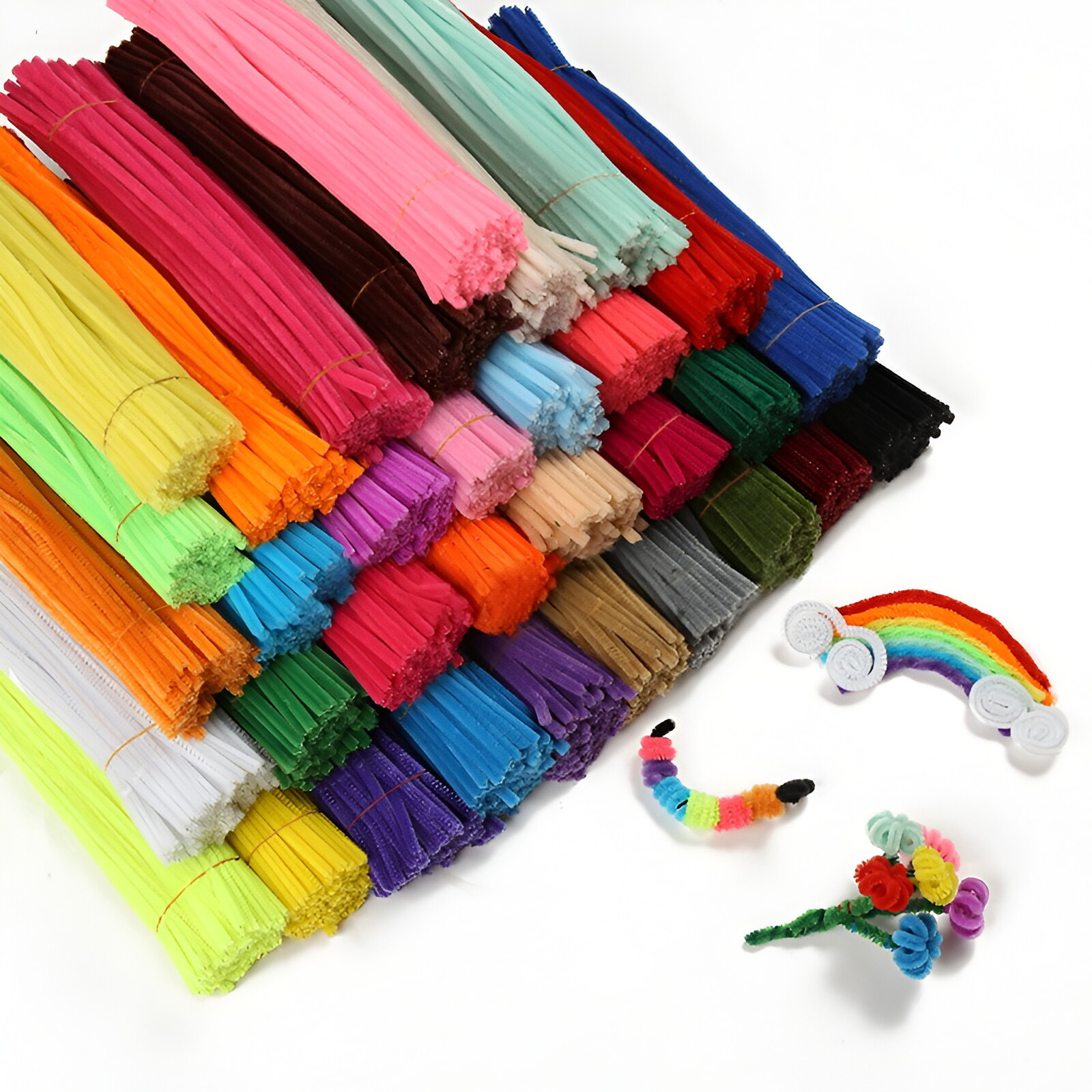 Twist Stick Factory Direct Sales Children Diy Handmade Material Package Wool Tops Wholesale Kindergarten Educational Toys Hair Root