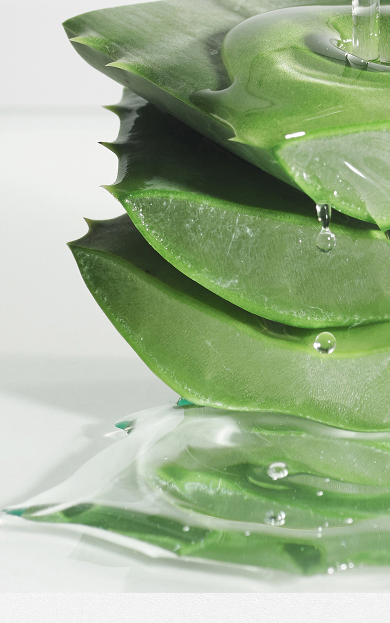 普拉缇娜芦荟胶50g/支补水滋润祛痘清爽保湿面霜舒缓芦荟凝胶批发采购