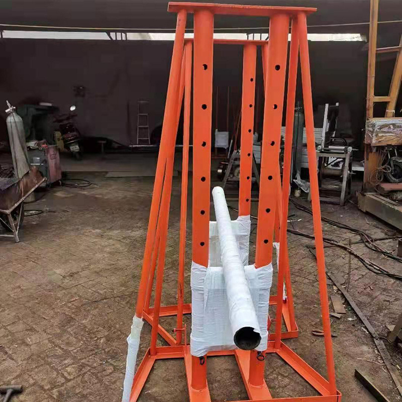 万达电力液压升降放线架 5t8t电缆支架子电缆放线架 加重型放线架