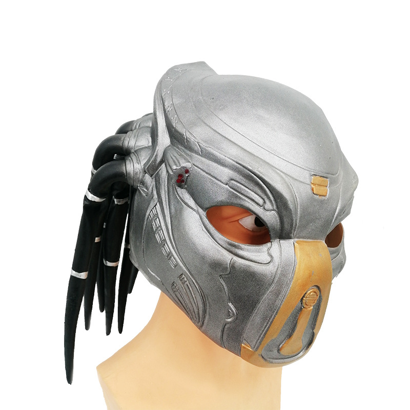 异形大战铁血战士面具万圣节影视装扮道具铁血战士头盔阻击者面具
