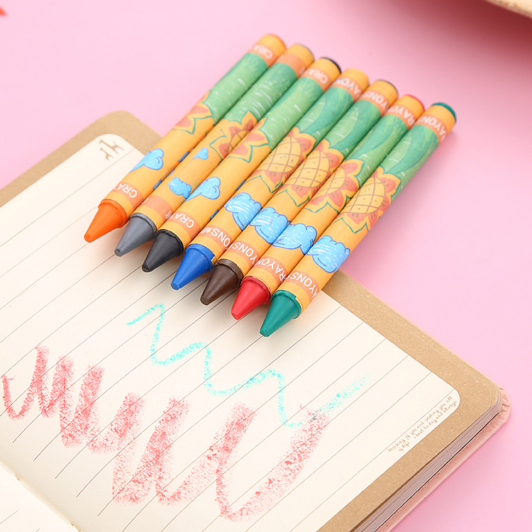 Crayon Elementary School Student Child Drawing Graffiti Color Brush 8 Colors 12 Colors 24 Colors Drawing Pen Prize Gift Wholesale