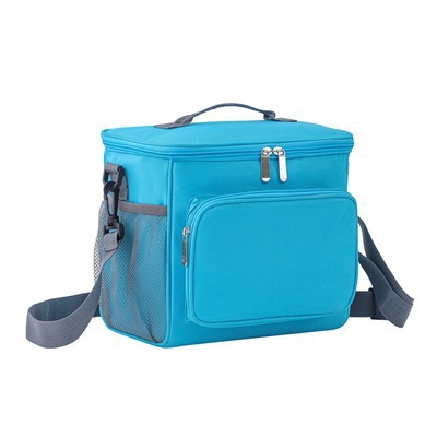 Bento Lunch Bag One-Shoulder Oxford Cloth Thick Insulation Bag Large Capacity Portable Student Outdoor Travel Picnic Bag