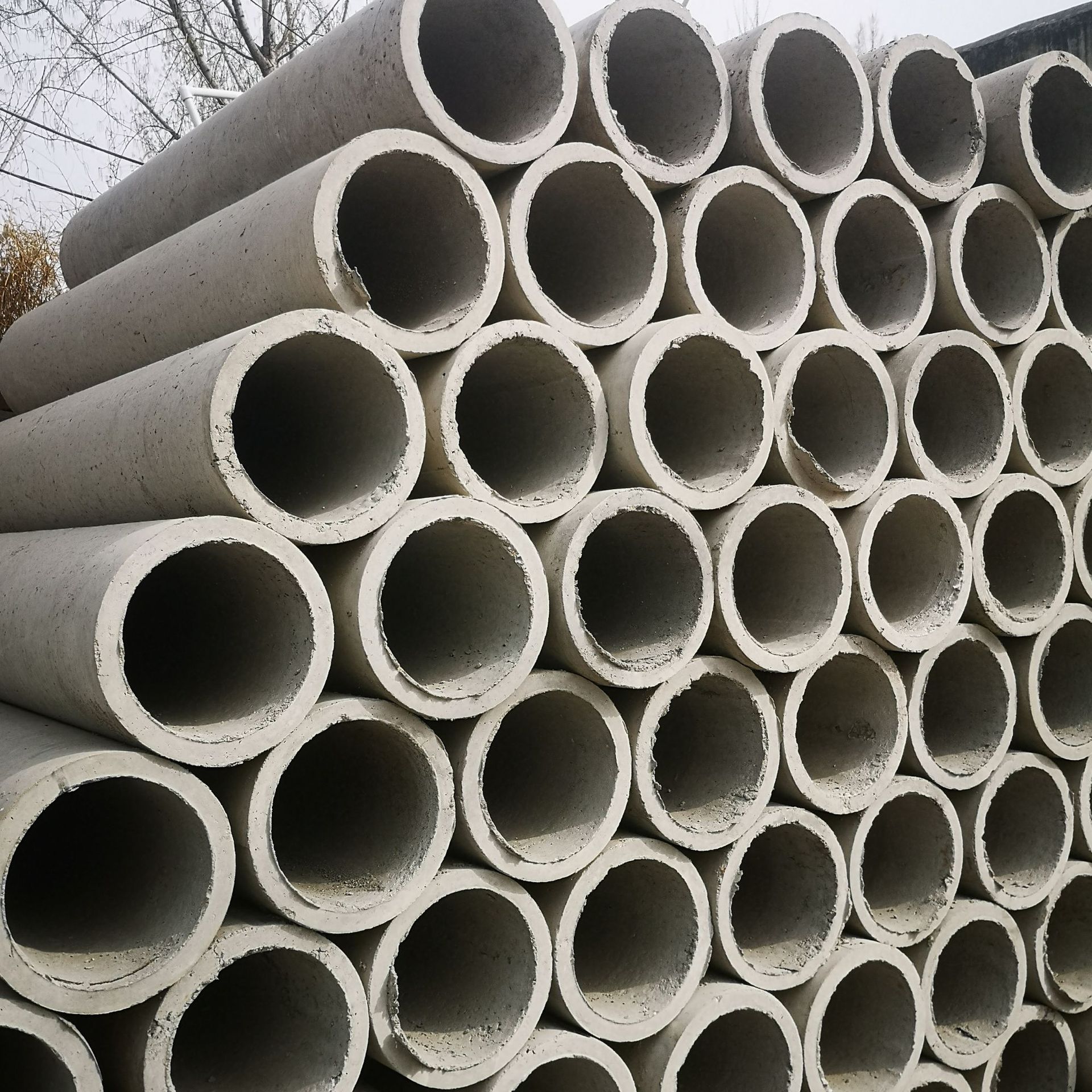 厂家现货销售国家二级平口管  钢筋混凝土水泥管