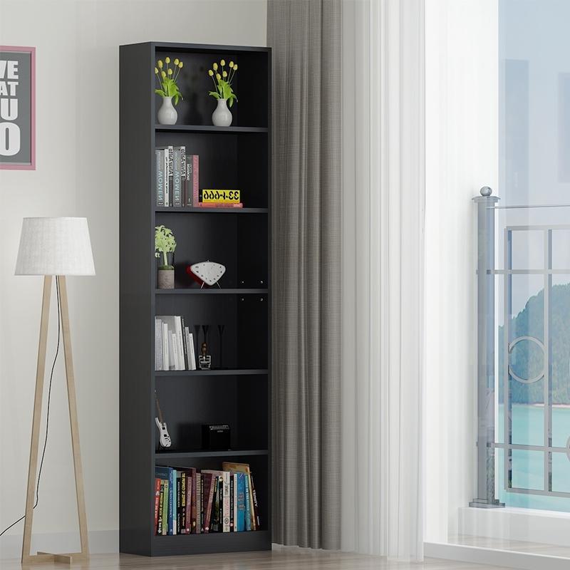 m9o简易书架现做学生小书柜格子架鞋柜书架落地简约现代窄柜子储