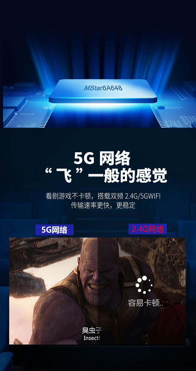 投美v6 投影仪家用小型便携全高清无线智能3d家庭影院4k无屏电视