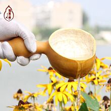 天然葫芦瓢盛水舀面水瓢葫芦脸皮工艺品大小瓢绿色原生态葫芦制品