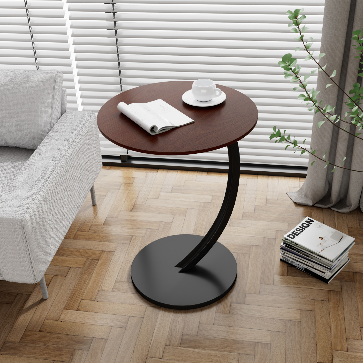 Internet Celebrity Small Coffee Table Simple Household Mini Side Table Corner Table Small Apartment Bedside round Small Table