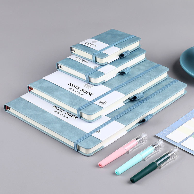 Factory in Stock A7 Clear Cute Pockets Notebook A6 Notepad Wholesale A5 Portable Journal Book B5 Business Notebook