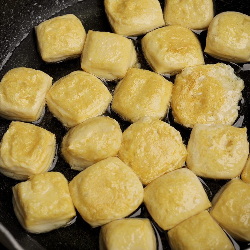 石屏包浆豆腐 云南爆浆嫩豆腐建水烧烤特产小吃臭豆腐盒送蘸料食