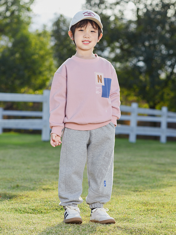 Children's Spring Suit Boys' Clothes Spring and Autumn 2024 Spring New Boys' Sportswear Children's Korean Style Fried Street