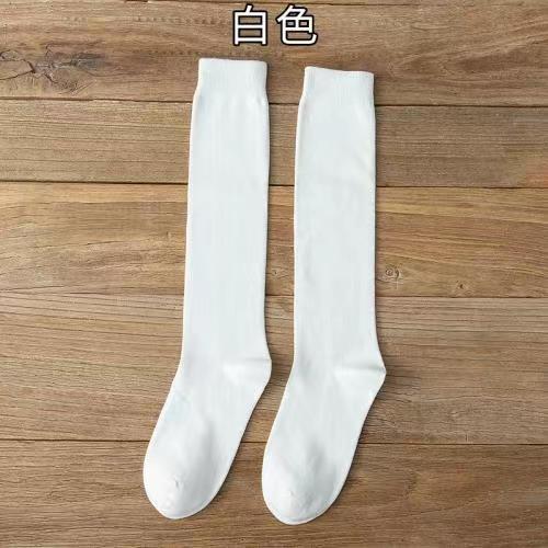 JK Uniform Calf Socks Women's Socks Ins Trendy Spring and Autumn Long Japanese Style Purified Cotton Long All-Matching Knee Length Socks