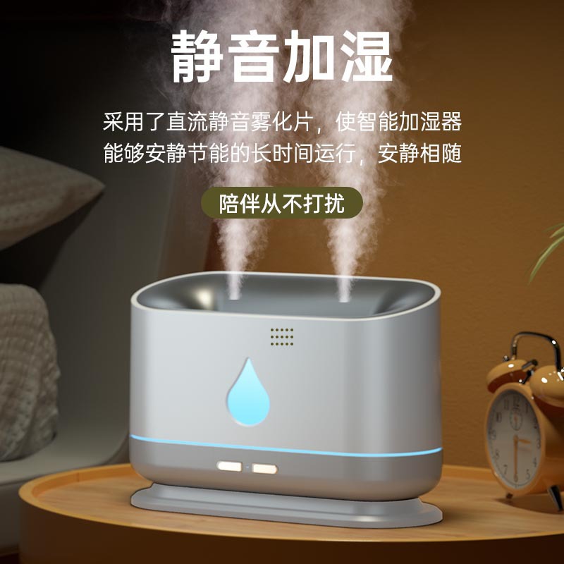 cross-border office desk surface panel household mute humidifier bedroom large capacity small double nozzle air humidifier