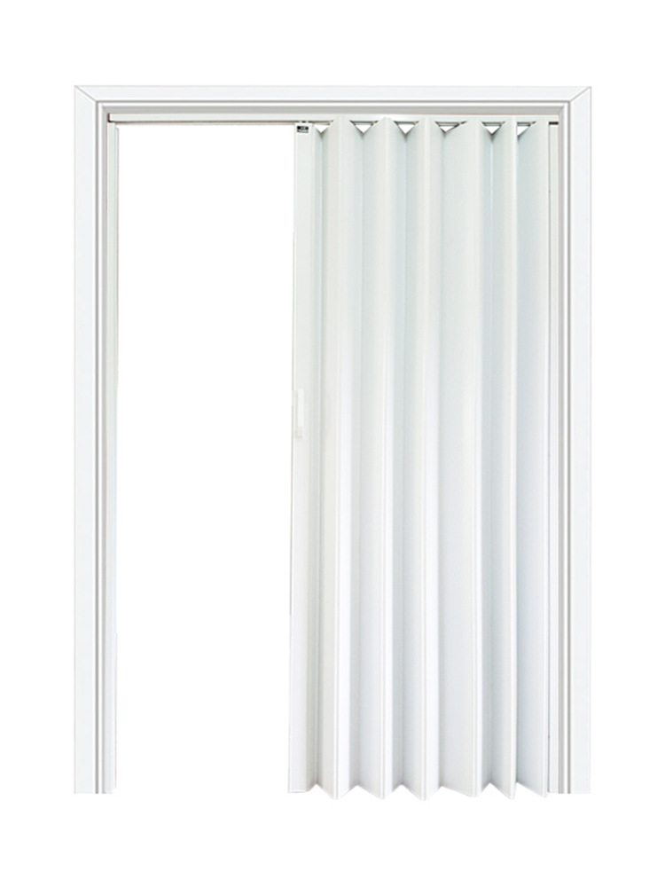 室内门塑料pvc折叠门隔断厕所卫生间移门厨房推拉门免打孔隐形门