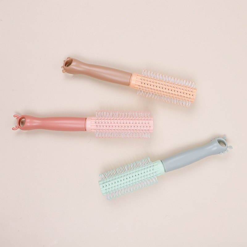 Massage Comb Female Student Hair Styling Comb European and American Hair Curling Comb Long Hair Air Cushion Comb Household Portable Customization