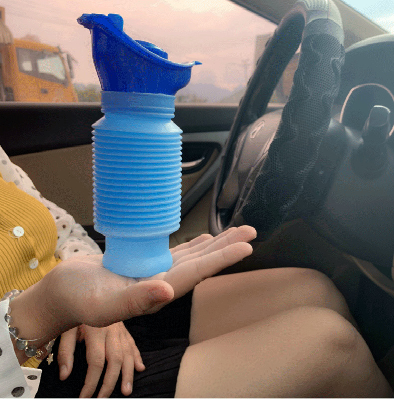 便携式车载尿壶 男女小孩儿童应急伸缩尿桶 应急小便器