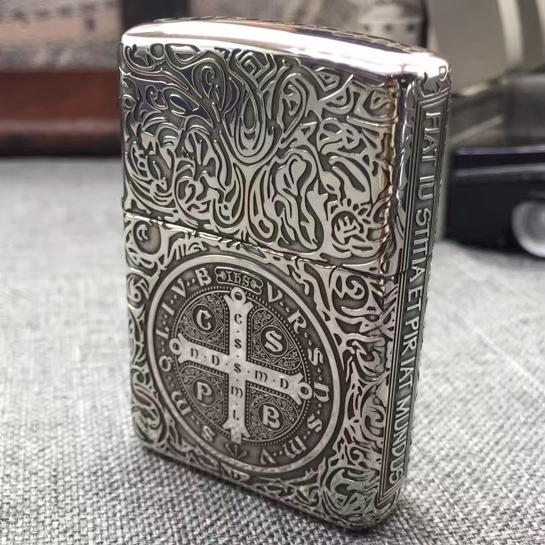 zippo打火机银康斯坦丁圣父