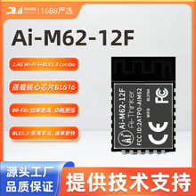 WiFi6+蓝牙BLE5.3模块/Ai-M62-12F天线/BL616芯片combo通信模组